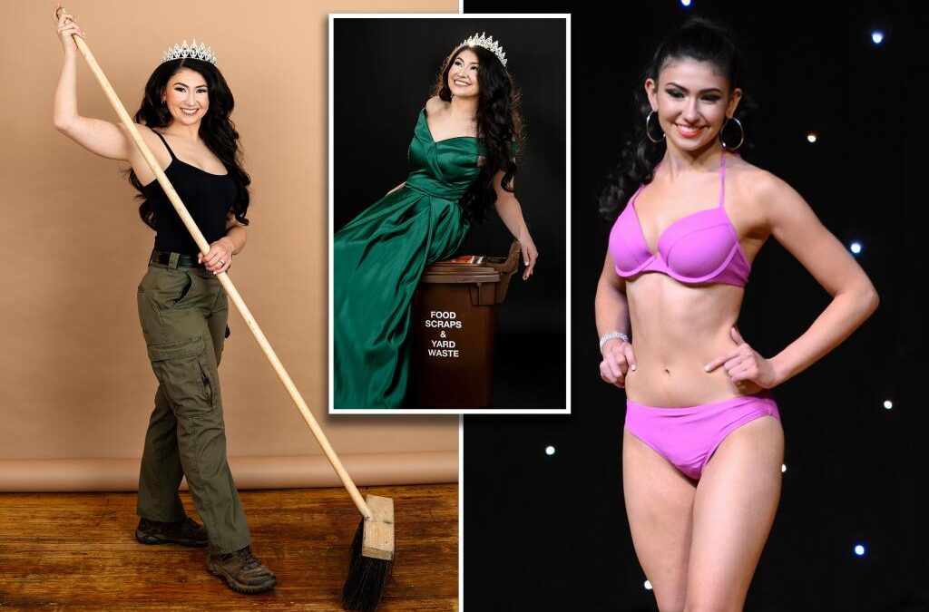 NYC sanitation worker is cleaning up on the beauty pageant circuit after years of training