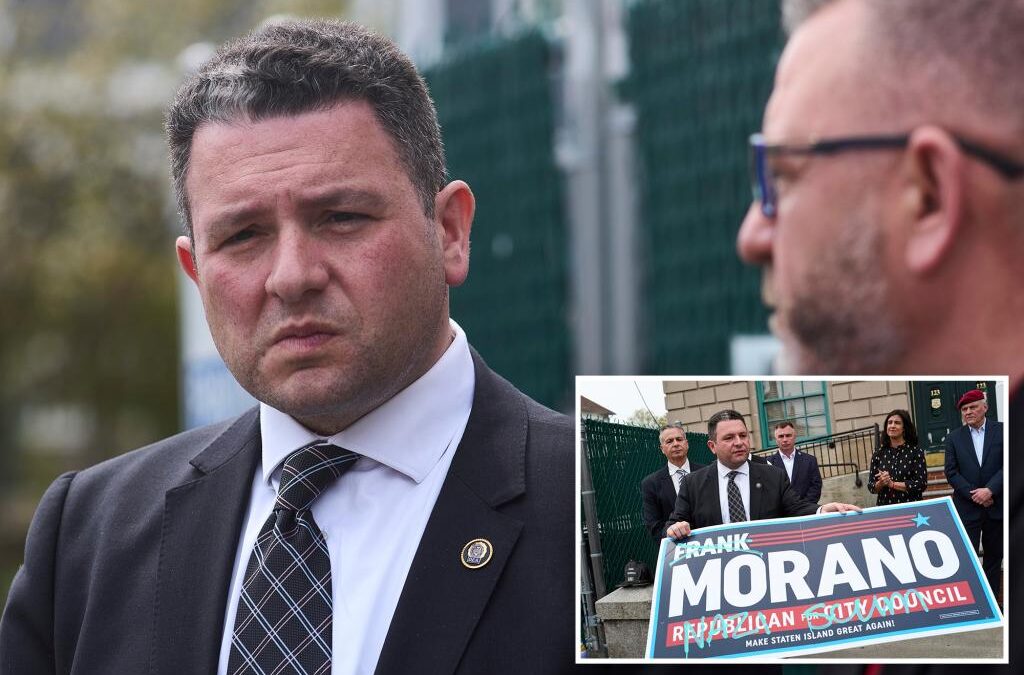Radio talk show host running for City Council on Staten Island latest target by far-left vandals comparing Republicans to Nazis