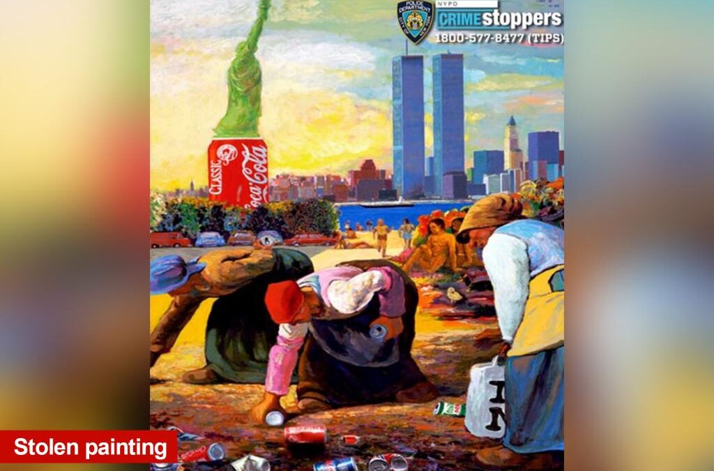 Cultured crook breaks window of Staten Island home, steals $500K painting: cops