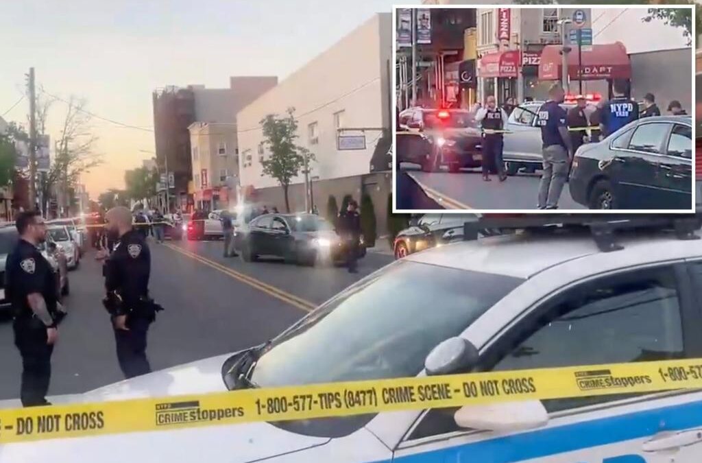 Deranged gunman, 31, opens fire on cops while fleeing traffic stop in NYC