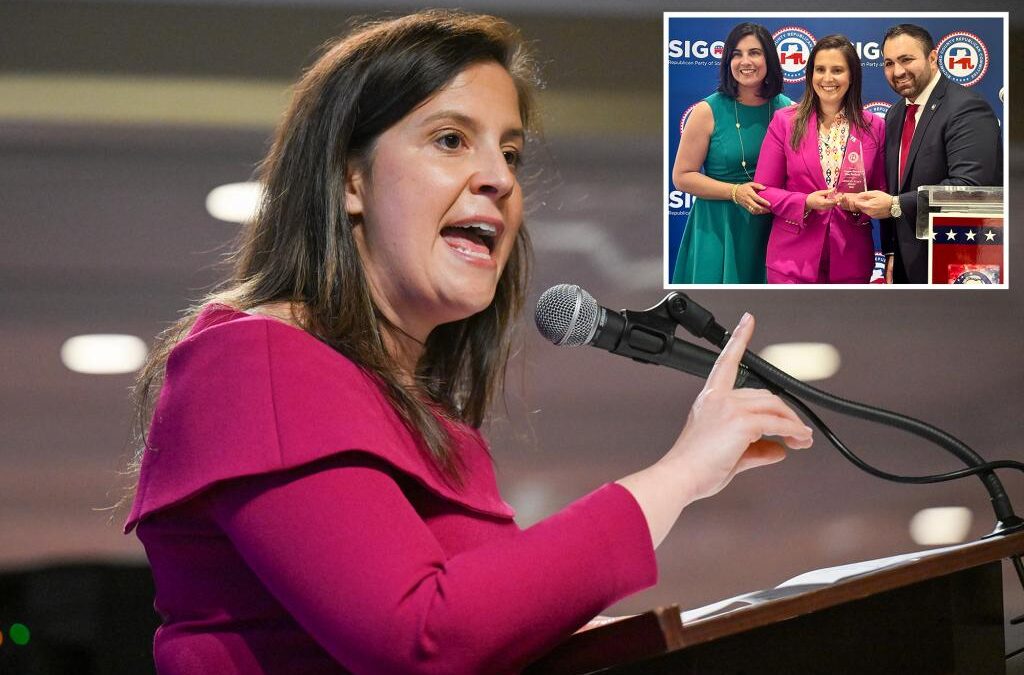 Rep. Elise Stefanik calls NYC neighborhood ‘Trump country’ in fiery speech as she eyes governor race